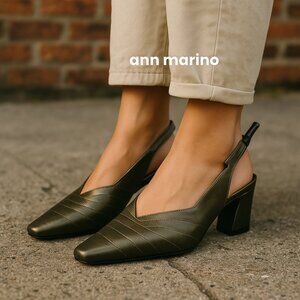 Ann Marino Sling back heels - Gently used.